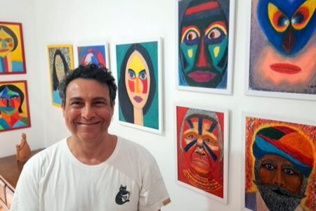 Série de pinturas une psicologia e folclore para resgatar personagens esquecidos na era digital