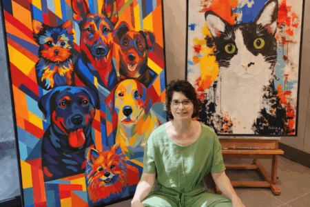 Retratos vibrantes de Pets convertem inteligência corporativa em preservação da memória afetiva