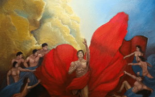 Jovem artista alagoano desafia a era digital com pinturas estilo neoclássico contemporâneo