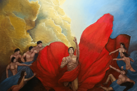 Jovem artista alagoano desafia a era digital com pinturas estilo neoclássico contemporâneo